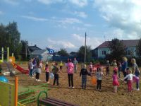 Открытие детской игровой площадки в с.Федоровское